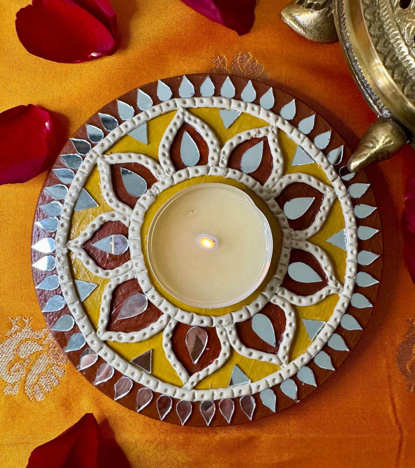 Festive Delights - Tea lights/ Wall Decor - Multi Color