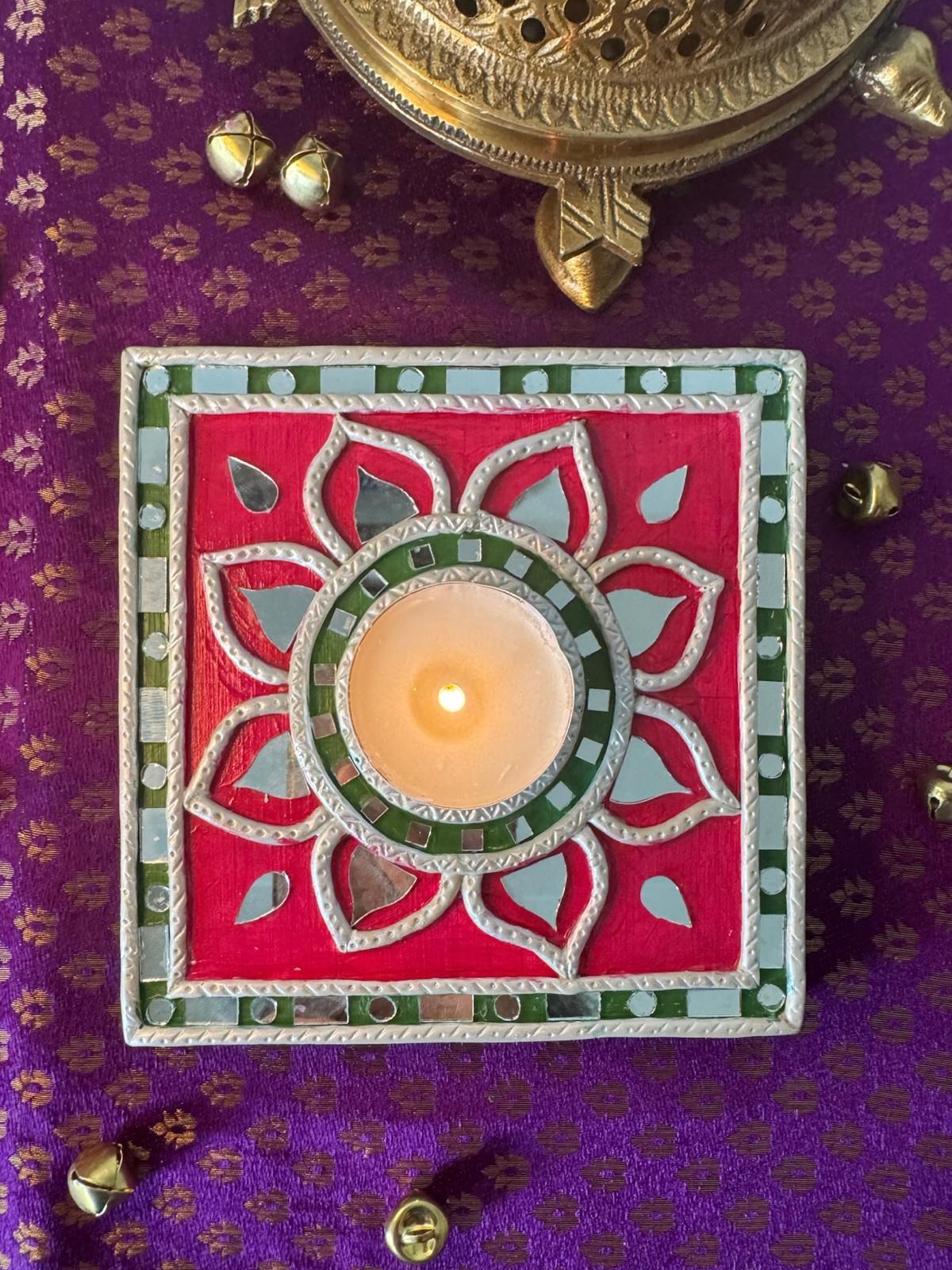 Festive Delights - Tea lights/ Wall Decor - Multi Color