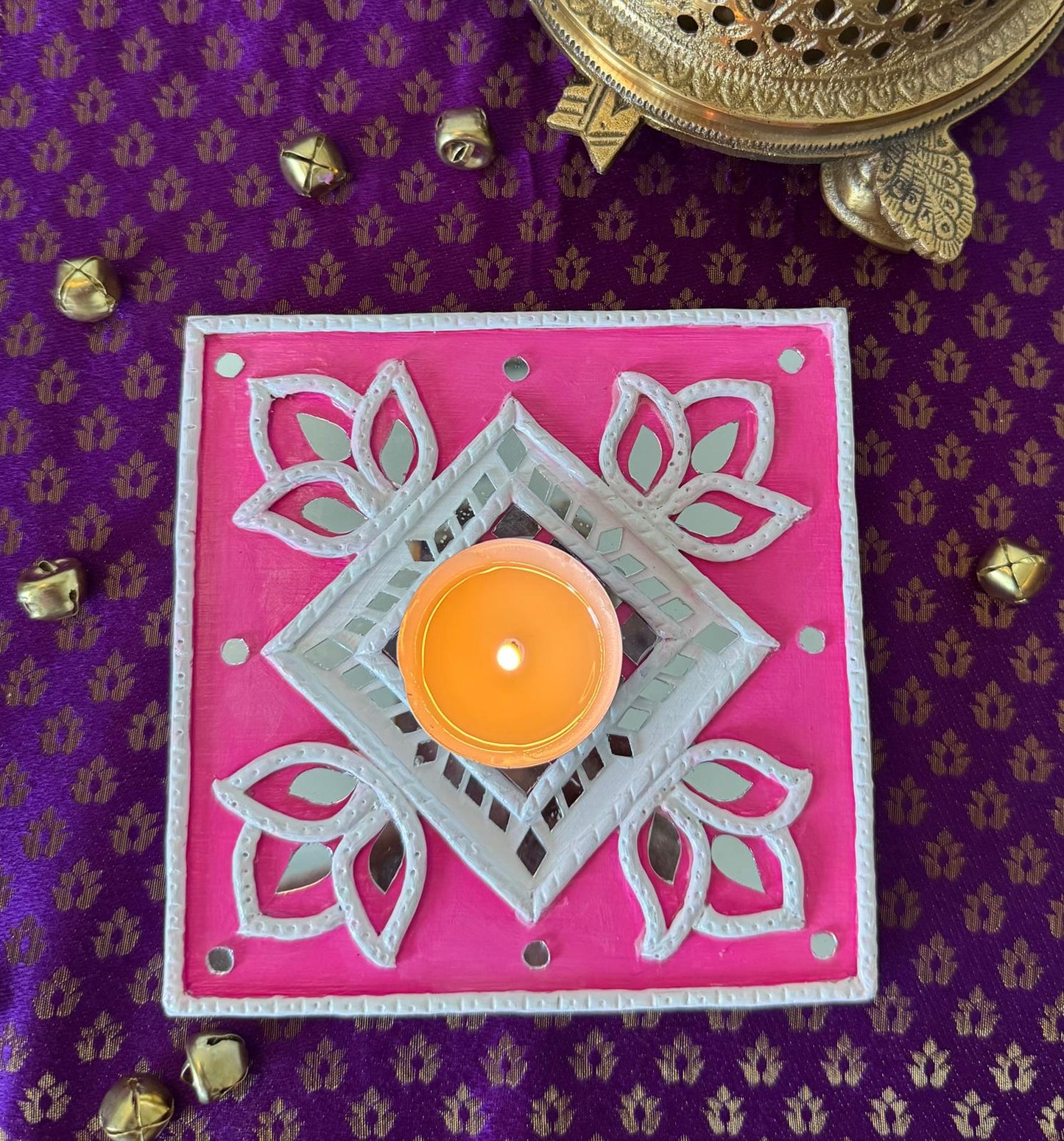 Festive Delights - Tea lights/ Wall Decor - Multi Color