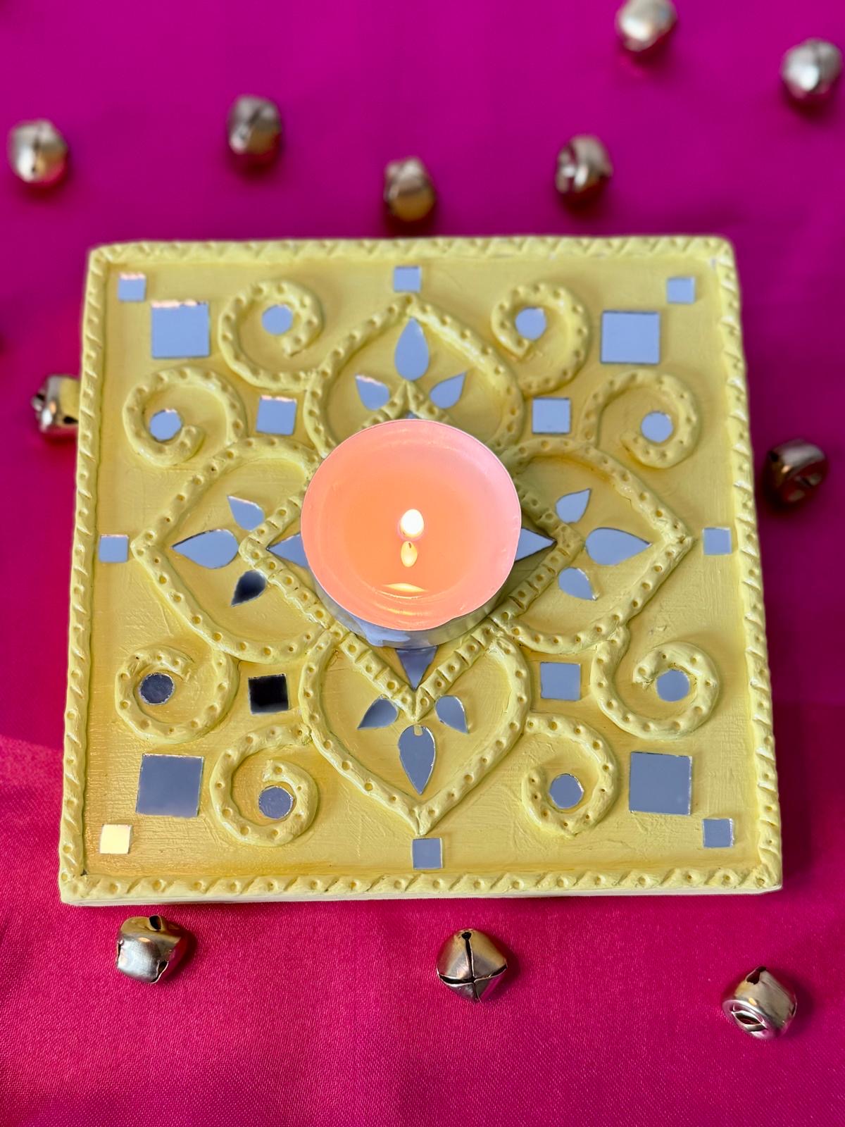 Festive Delights - Tea lights/ Wall Decor - Multi Color