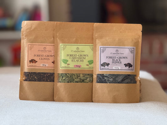 O’Naturale forest grown Green Cardamom