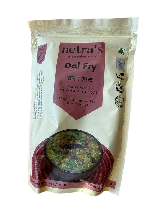 Instant Dal Fry (200g, 4 servings) | Gluten-free | Preservative-free