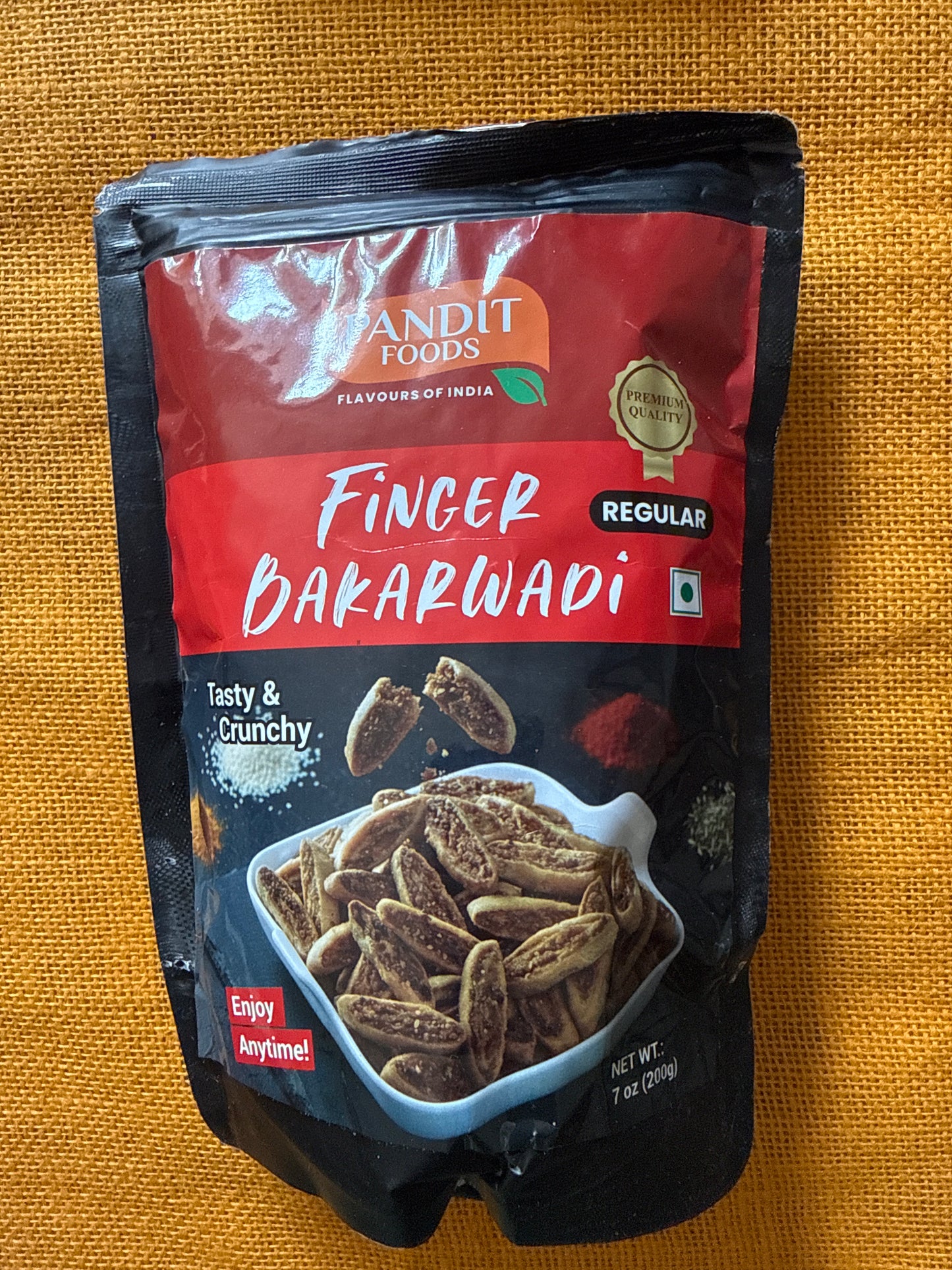 PANDIT FOODS FINGER BAKARWADI Regular - 200GM