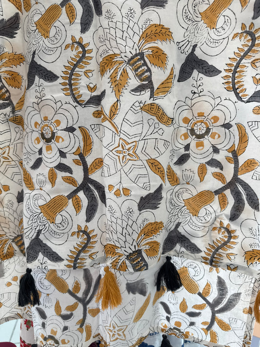 Organic cotton stoles