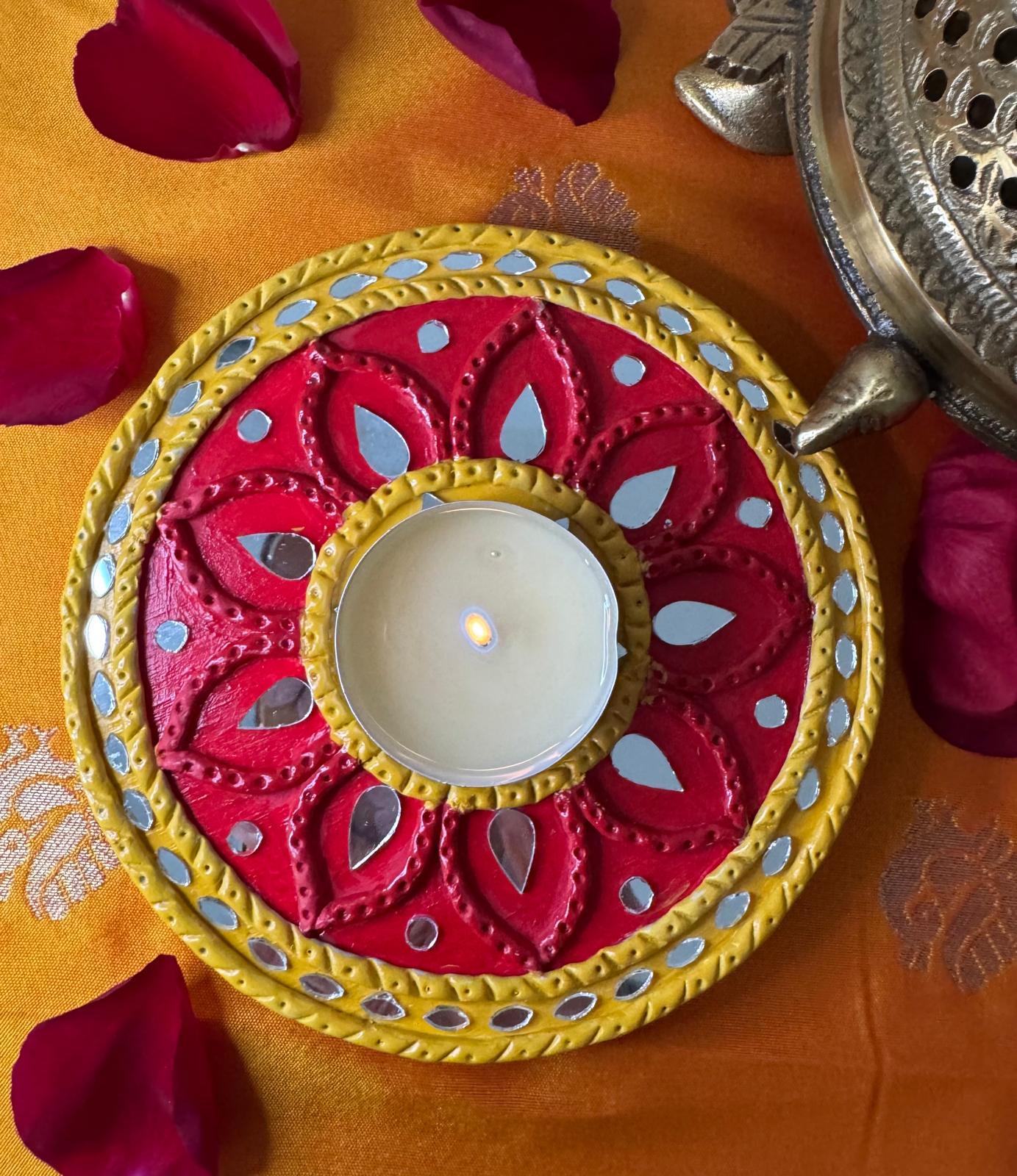 Festive Delights - Tea lights/ Wall Decor - Multi Color