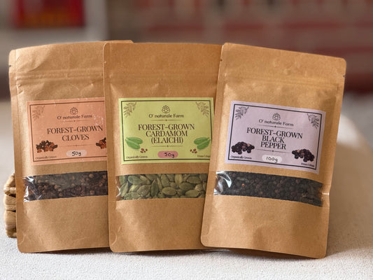 O’Naturale forest grown Black Pepper - 100 gms