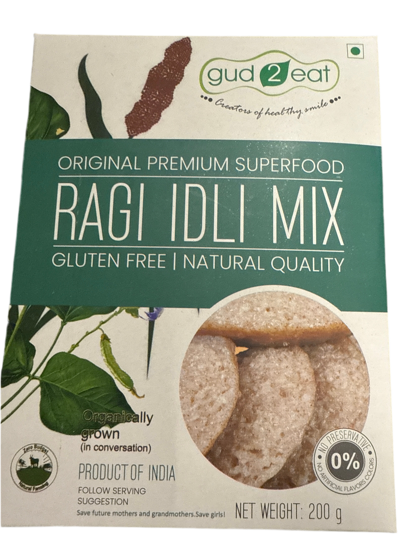 Gud2Eat Ragi Idli Mix