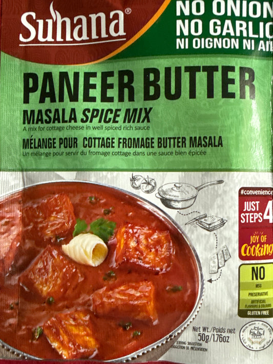 Suhana Paneer Butter Masala Spice Mix - NONG