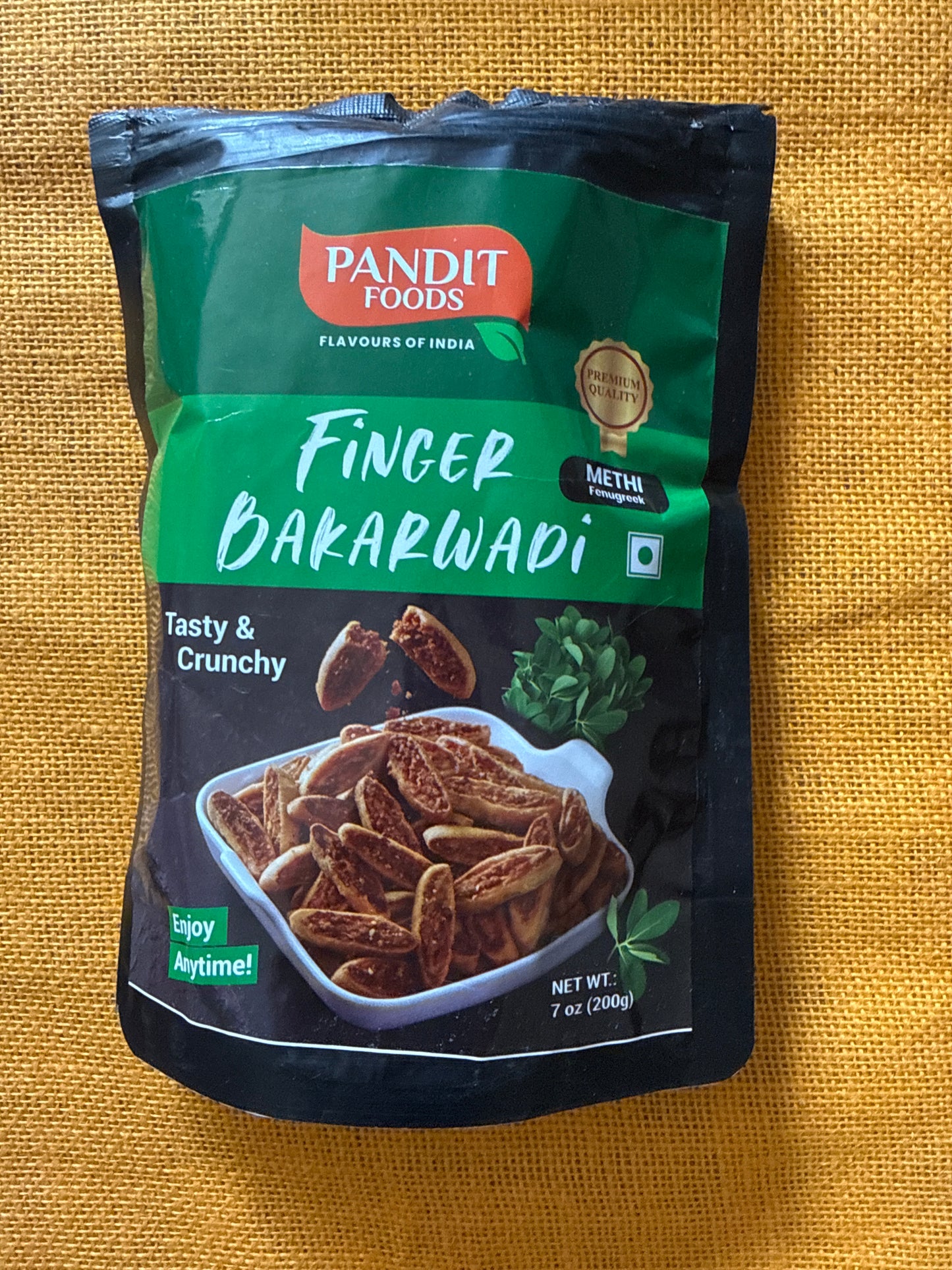 PANDIT FOODS FINGER BAKARWADI Methi - 200GM