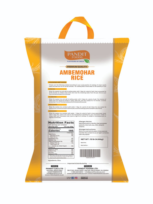 PANDIT FOODS- Ambemohar Rice