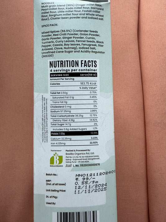 Gudmom Noodles - Multi-Grain