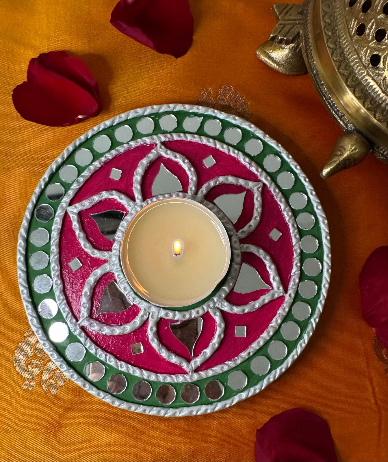 Festive Delights - Tea lights/ Wall Decor - Multi Color