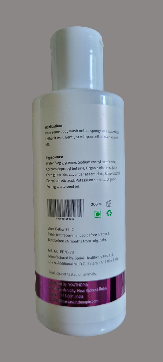 Barva - Lemon Lavender Shower Gel - 200 ml