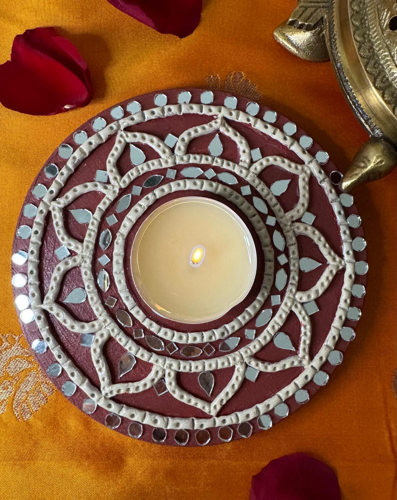 Festive Delights - Tea lights/ Wall Decor - Multi Color