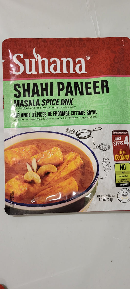 Suhana Shahi Paneer Masala Spice Mix