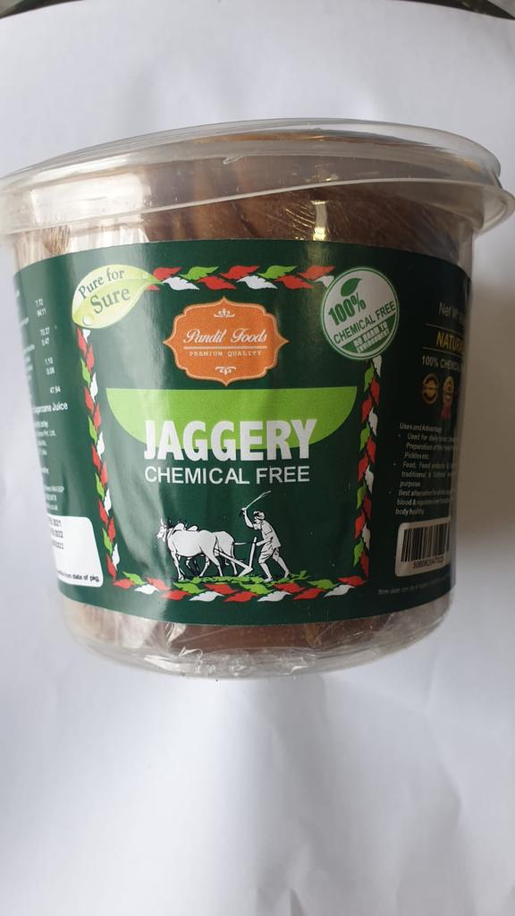 PANDIT FOODS JAGGERY CHEMICAL FREE