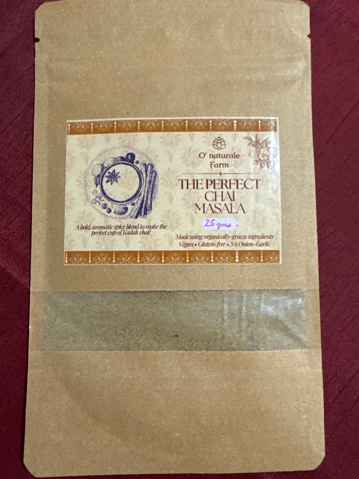 O’Naturale Chai - Tea Masala 25 Gms