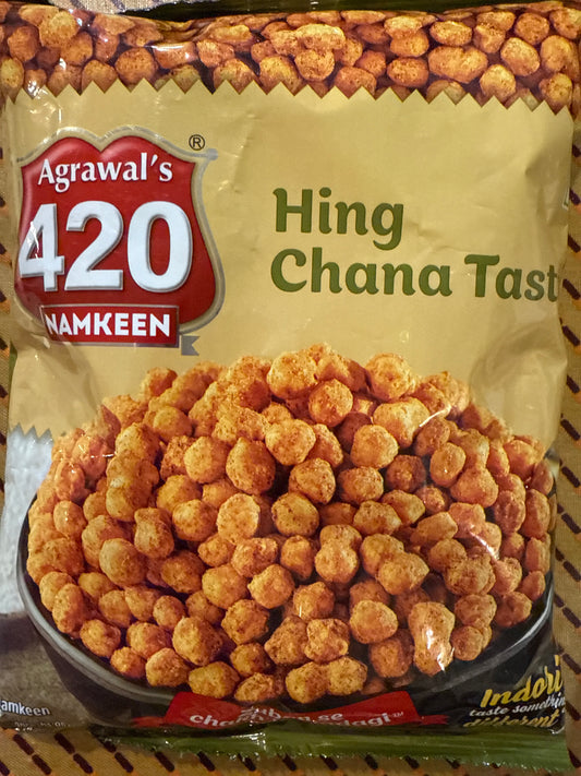 Famous from Indore- Agarwal’s 420 Namkin-Hing Chana Tasty