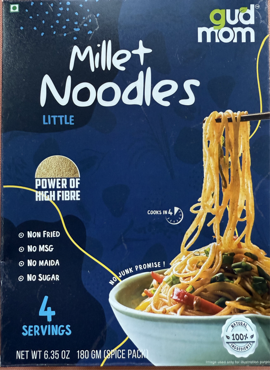 Gudmom Noodles - Little Millet(Ragi)