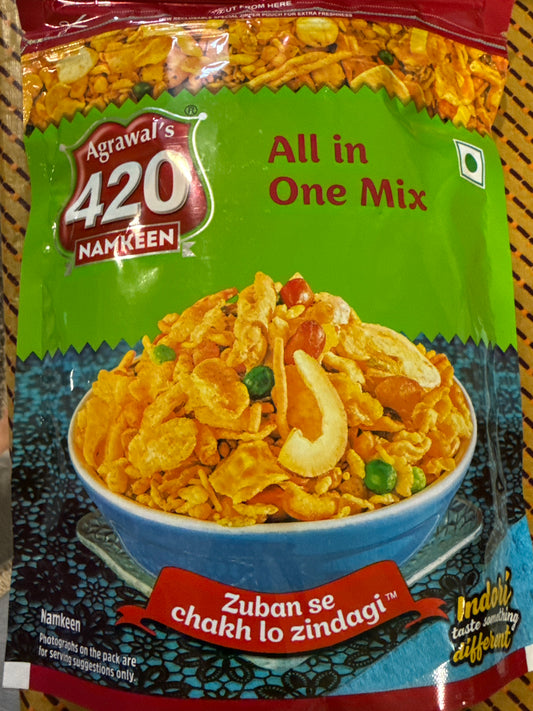 Famous from Indore- Agarwal’s 420 Namkin- All in One Mix - Delicious Farsan