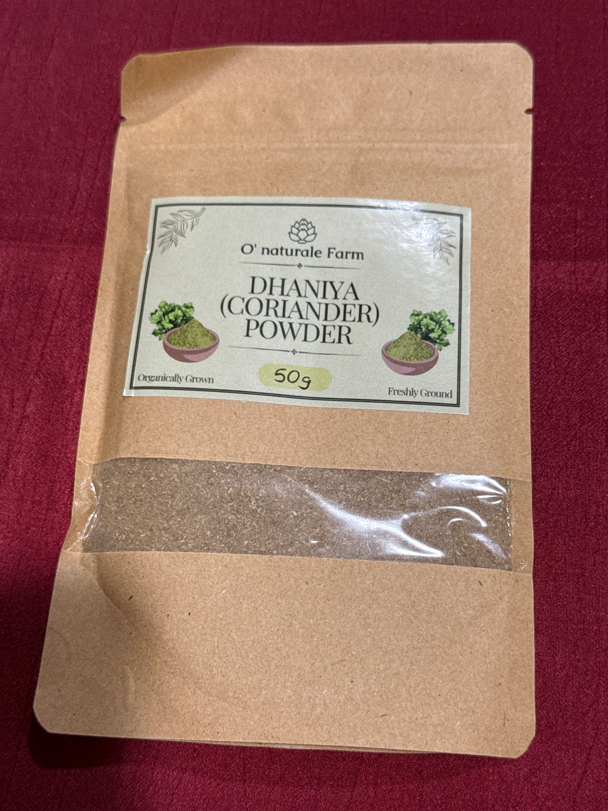 O’Naturale Coriander Powder 50 gms