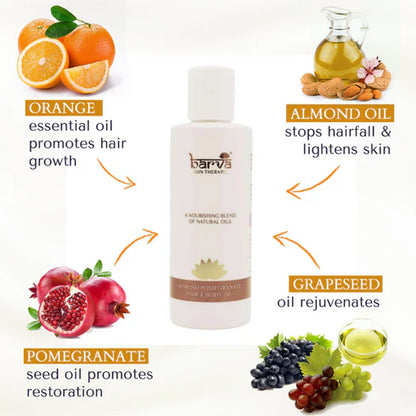Barva Almond Pomegranate Body Oil, Barva Skin Therapie