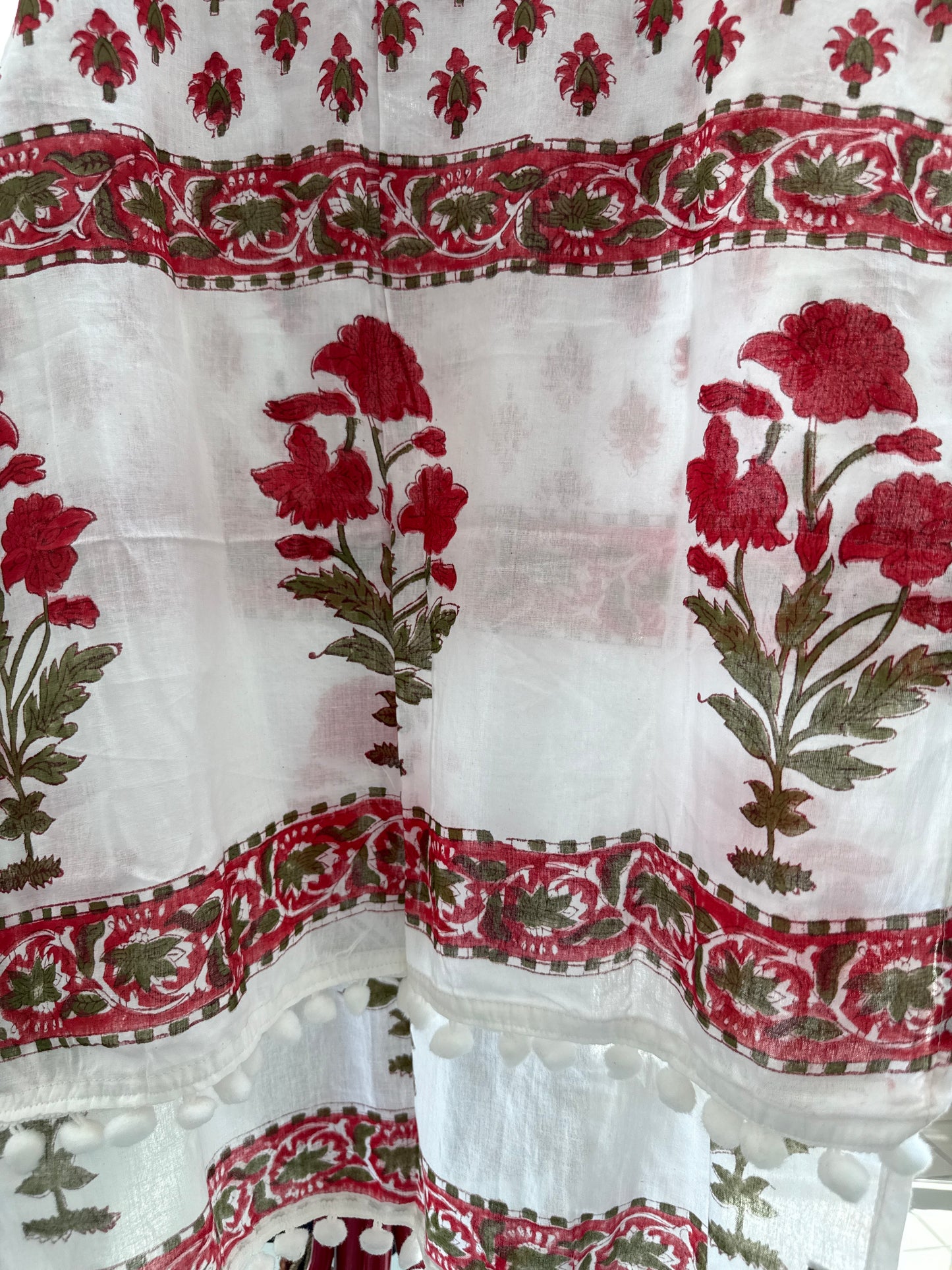 Organic cotton stoles