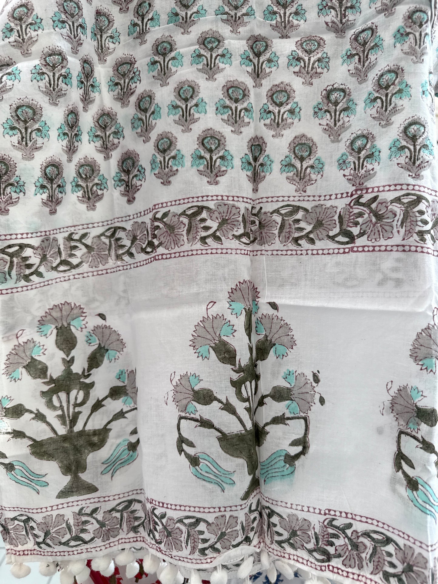 Organic cotton stoles