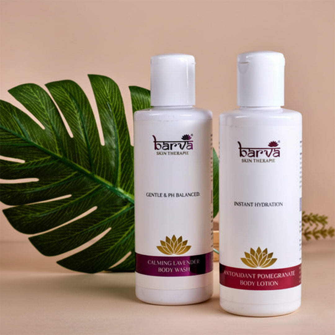 Calming Lavender Body Wash & Body Lotion