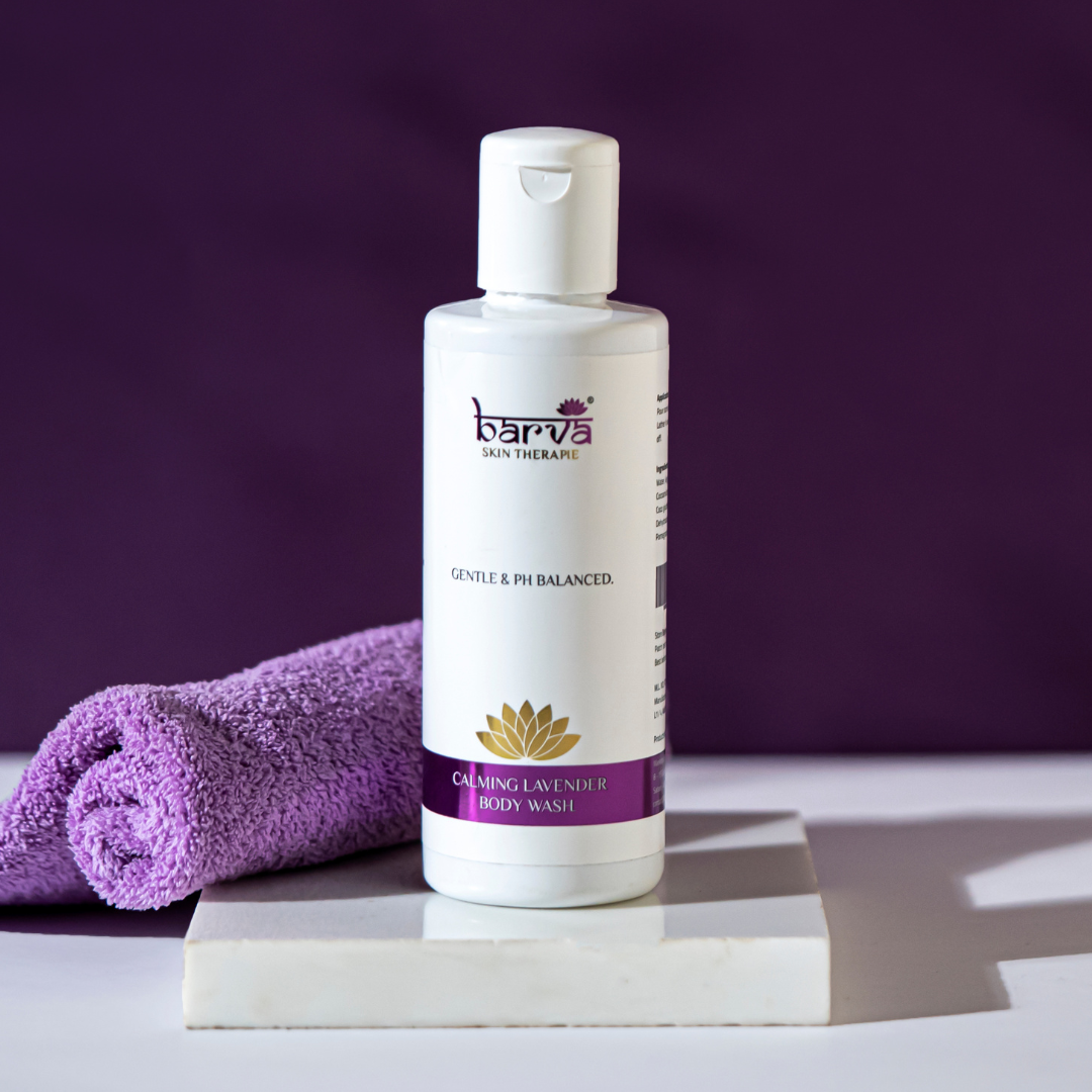 Calming Lavender Body Wash & Body Lotion