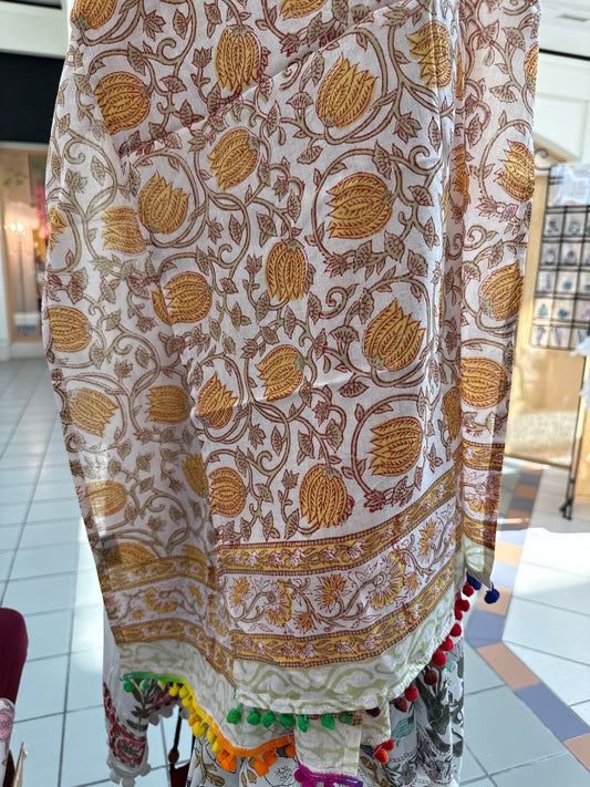 Organic cotton stoles