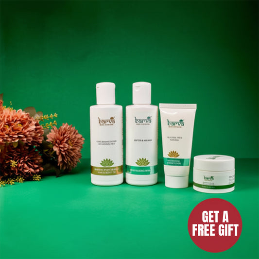 Hair Power Combo With Aloe Gel | Free Zipper Pouch