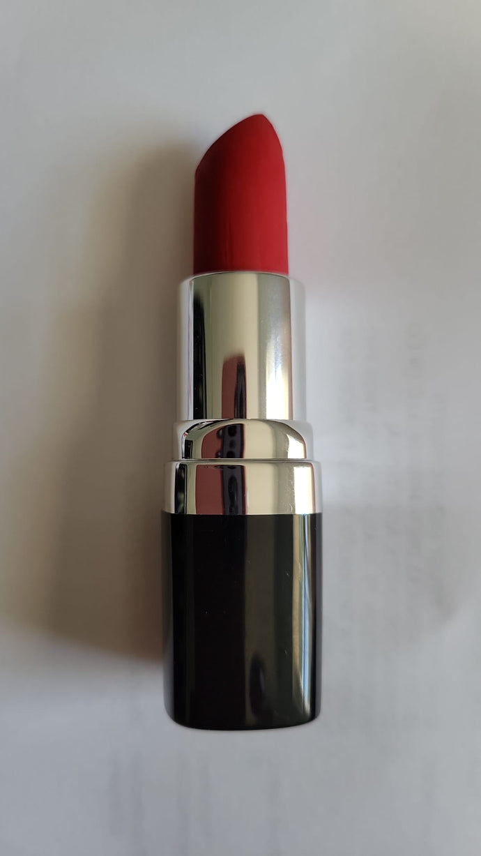 Barva - Natural Lipstick , Shade : 612 Elegant Red, Made with cow ghee, kokum butter & beeswax.