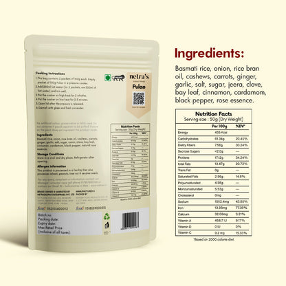 Instant Mugdal Khichadi (200g, 4 servings) | Gluten-free | Preservative-free
