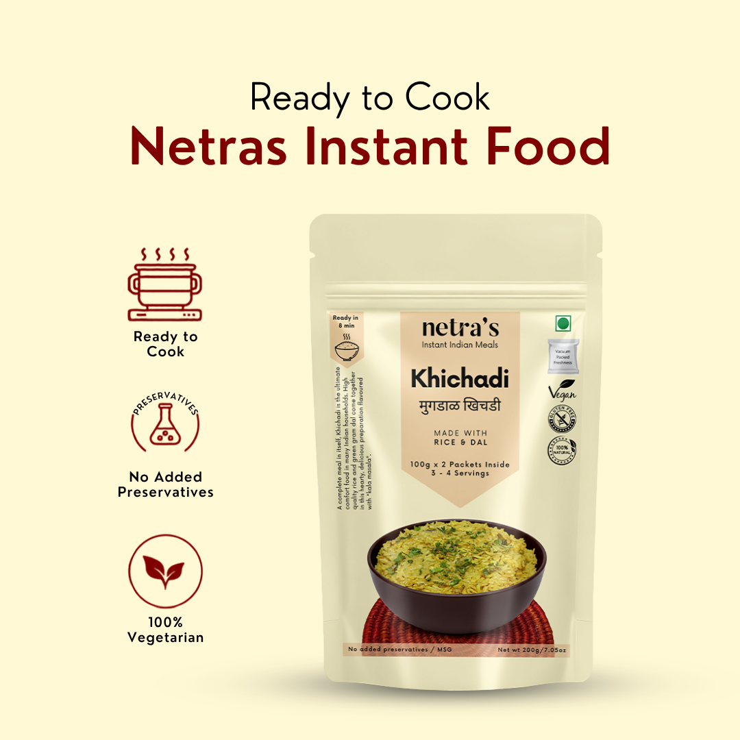 Instant Mugdal Khichadi (200g, 4 servings) | Gluten-free | Preservative-free