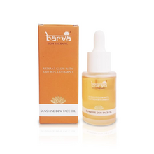 Load image into Gallery viewer, Barva Sunshine Dew Face Oil | saffron, vitamin E, turmeric, liquorice &amp; ghee blend,for radiant, youthful &amp; glowing skin
