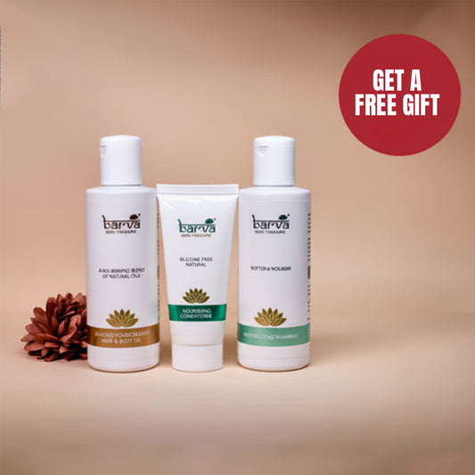 Hair Power Combo | Hair & Body Oil, Shampoo & Conditioner