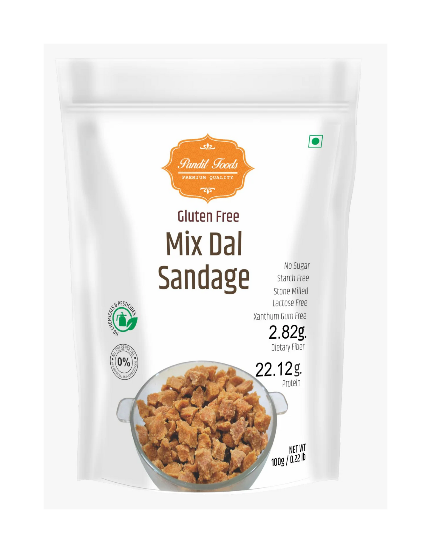 PANDIT FOODS Mixed Lentils Sandge