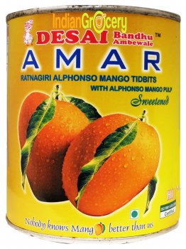 Desai Bandhu Alphonso Mango Mango pulp unsweetened